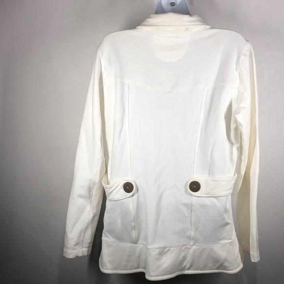 Neon Buddha off white sweatshirt jacket size large - Picture 7 of 10